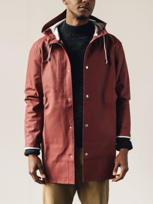 Stutterheim Stockholm Raincoat, Burgundy