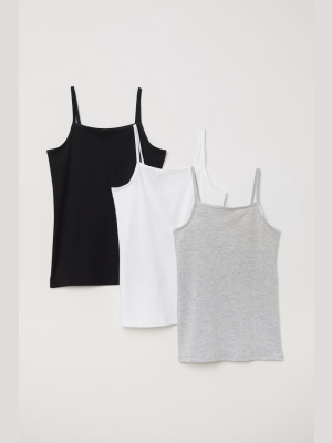 3-pack Camisole Tops