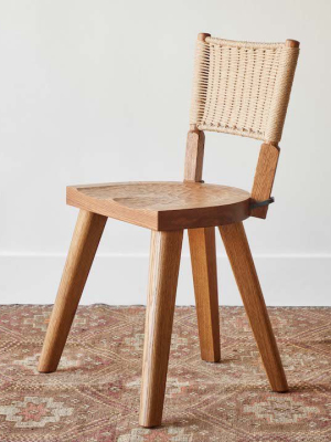 Furniture Marolles, Wicker Back Four Leg Chair