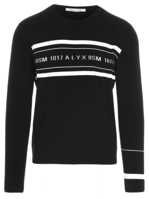 1017 Alyx 9sm Logo Intarsia Crewneck Jumper