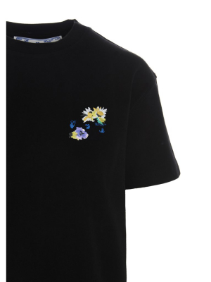 Off-white Floral Arrows Print T-shirt