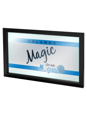 Orlando Magic Team Logo Wall Mirror