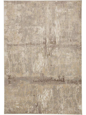 Feizy Rug Parker 3701f, Ivory/gray