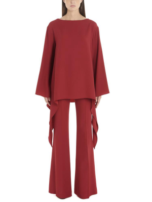 Alberta Ferretti Oversized Asymmetric Blouse