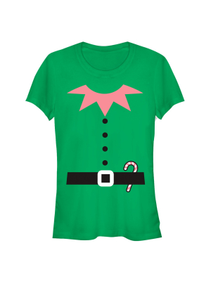 Junior's Lost Gods Christmas Costume T-shirt