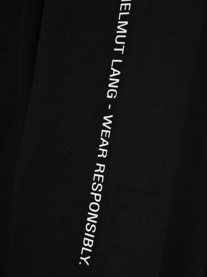 Helmut Lang Impress Drawstring Hoodie