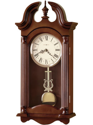 Howard Miller 625253 Howard Miller Everett Wall Clock 625-253 Windsor Cherry