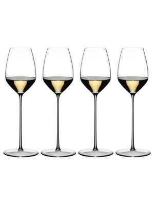 Riedel Max Collection Classic Crystal Riesling White Wine Tall Glass (4 Pack)