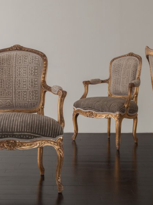 Set Of Four Louis Xv Chairs