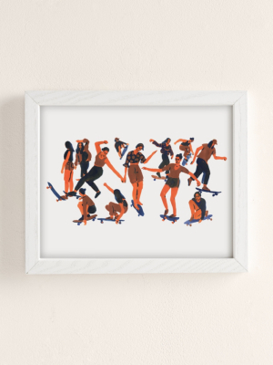 Leah Reena Goren Skaters Art Print