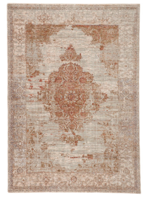 Jaipur Living Beatty Medallion Tan/ Rust Area Rug (8'x10')