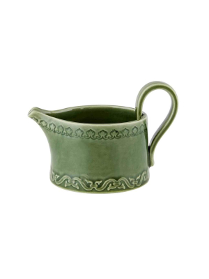 Bordallo Pinheiro Rua Nova Green Creamer