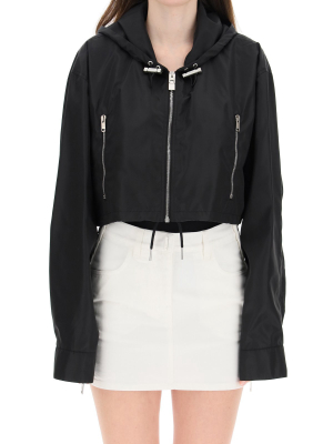 Givenchy Cropped Hooded Windbreaker