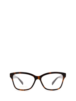 Gucci Eyewear Square Frame Glasses