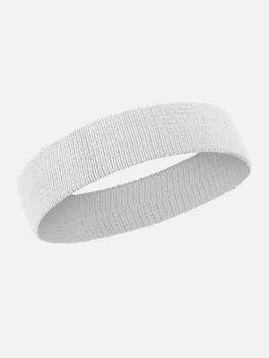 Basic White Cotton Headband