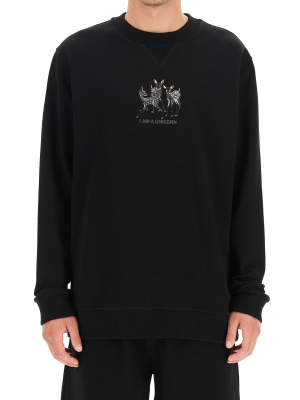 Burberry Graphic Embroidered Sweatshirt