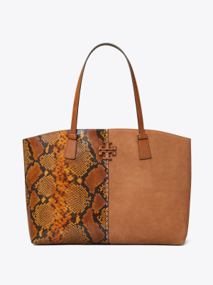 Mcgraw Embossed Tote Bag