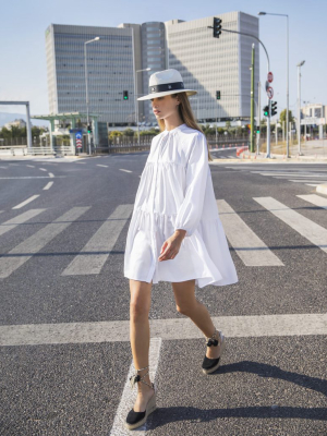 Alicante Dress In White