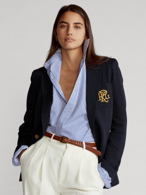 Double-knit Jacquard Blazer