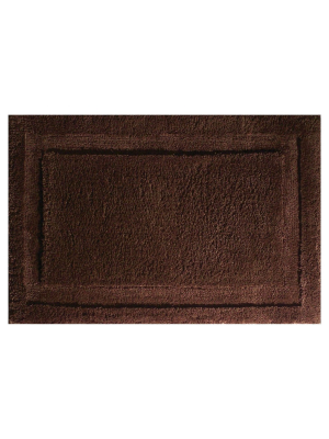 Microfiber Bathroom Shower Accent Rug - Idesign