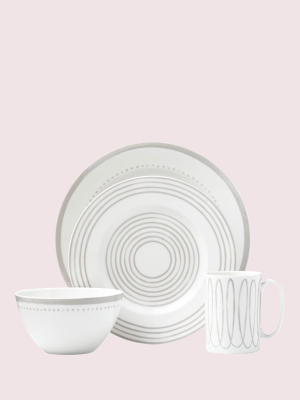 Charlotte Street West Char Grey West 4 Piece Place Setting