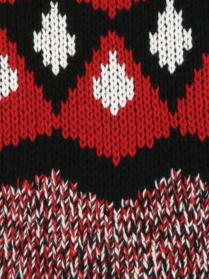 Prada Intarsia Knitted Sweater