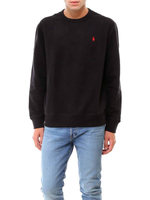 Polo Ralph Lauren Logo Embroidered Crewneck Pullover