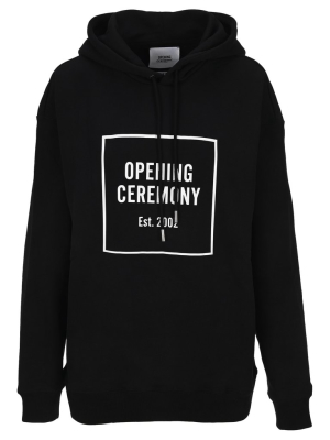 Opening Ceremony Box Logo Hoodie