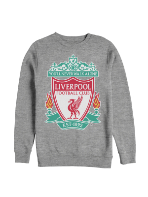 Men's Liverpool Football Club Bird Shield 1892 Sweatshirt