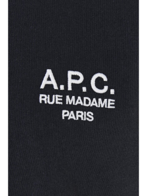 A.p.c. Raymond Logo Embroidered T-shirt