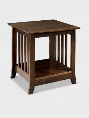 Emerson End Table Brown - Linon