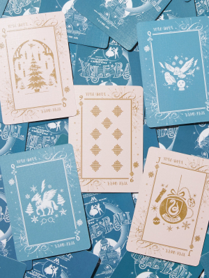 Aquarius Harry Potter Christmas Playing Cards