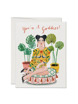 Cushion Goddess Card