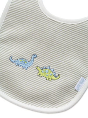 Tiny Dinos Bib & Burp Set