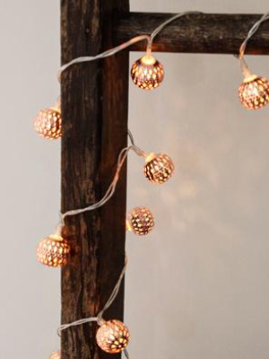 Moroccan Copper String Lights