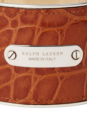 Embossed Calfskin Cuff