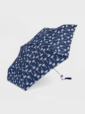 Women's Cirra By Shedrain Mini Manual Compact Umbrella - Navy
