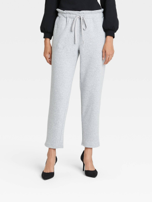 Women's Mid-rise Regular Fit Jogger Pants-who What Wear™