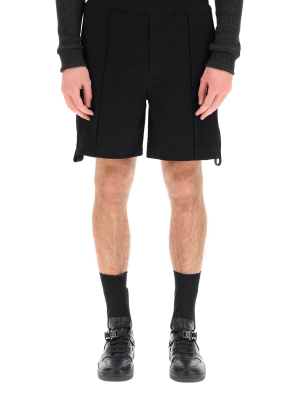 1017 Alyx 9sm Logo Detailed Knee-lengthtrack Shorts