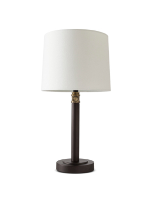 Davis Table Lamp Black - Threshold™