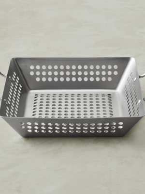 All-clad Stainless-steel Outdoor Square Grilling Basket