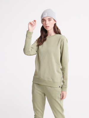 Organic Cotton Standard Label Loopback Sweatshirt