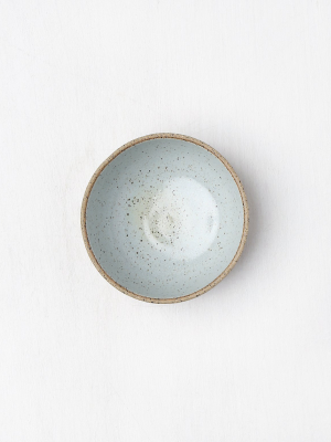 Raw Celeste Speckled Small Serving Bowls Melissa And Sam