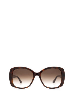 Gucci Eyewear Square Frame Sunglasses