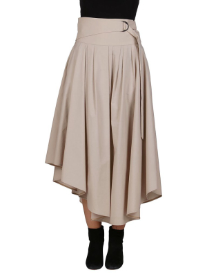 Brunello Cucinelli Asymmetric Hem Skirt