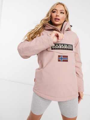 Napapijri Rainforest Winter 4 Jacket In Pink