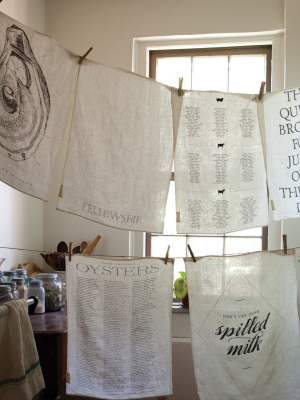 Sir|madam Market Table Tea Towel