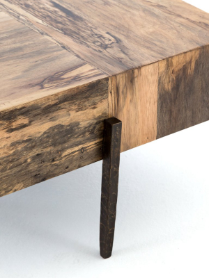 Indra Coffee Table In Spalted Primavera