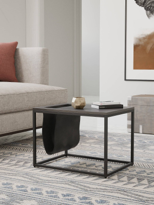 Emery Magazine Side Table Dark Wood - Rst Brands