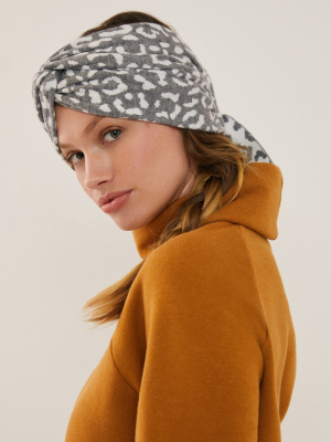 Leopard-spotted Ear Warmer